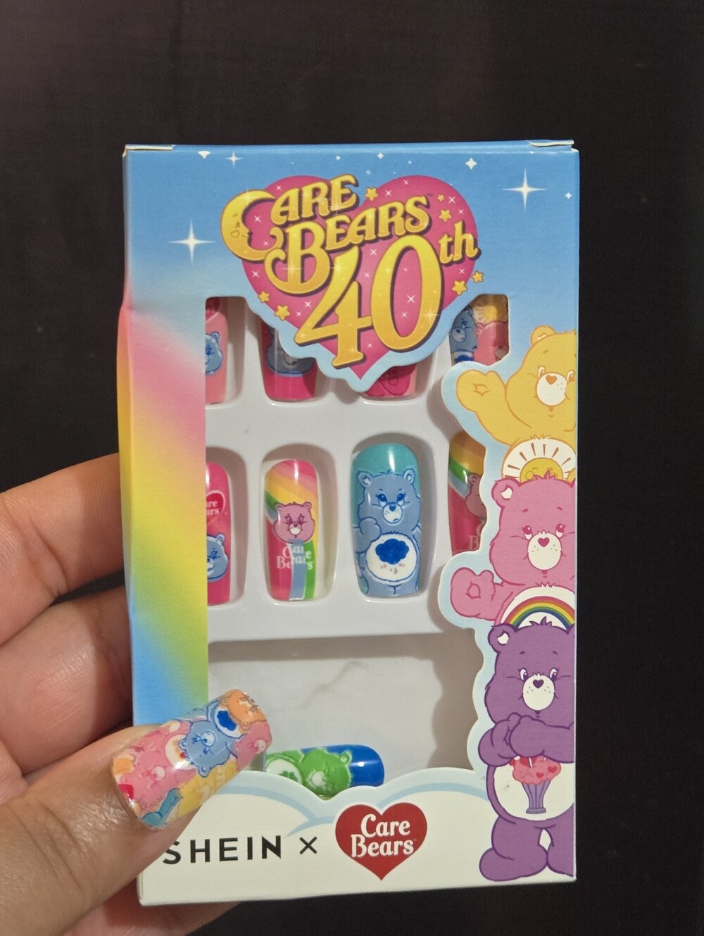($5 when bundle) Care Bears x SHEIN 40th Anniversary Nail Set